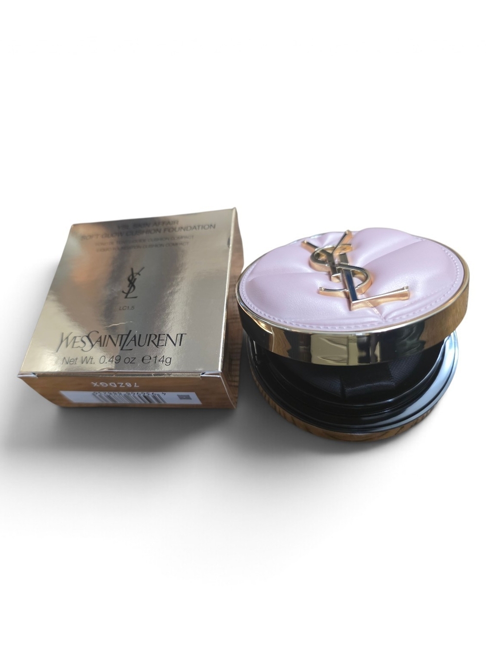 Yves Saint Laurent Pink and Gold Cushion Compact Foundation
